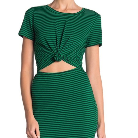 Socialite Dresses & Skirts - Socialite – Knot Front Cutout Dress